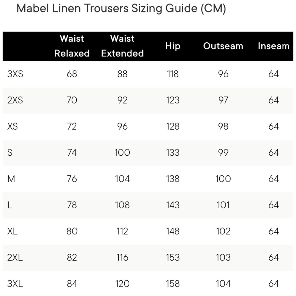 Beyond Nine Mabel Rust and Black Linen Trousers - Picture 6 of 7